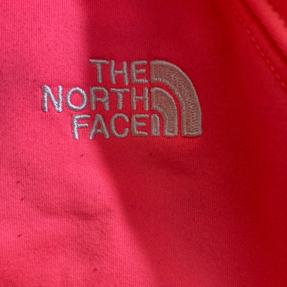 Hot pink Retro North Face fleece zip up jacket Women’s size medium - Picture 6 of 7